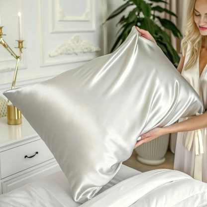Taie d'oreiller en soie