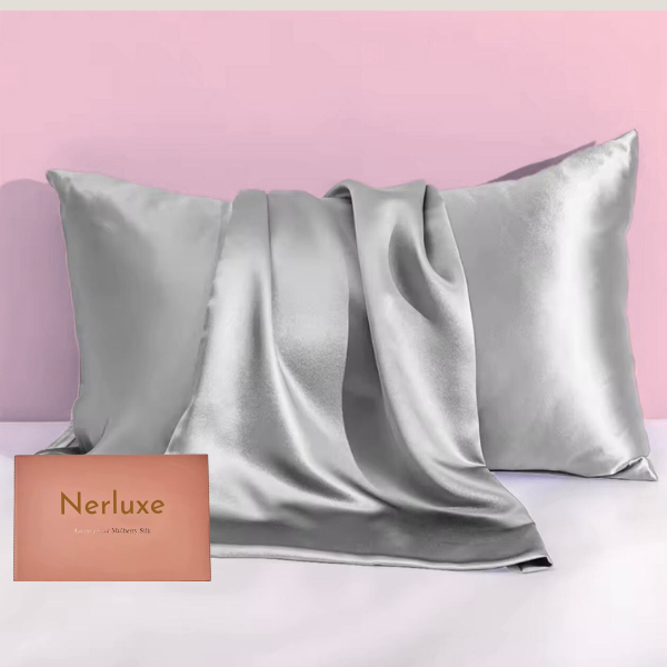 Taie d'oreiller en soie