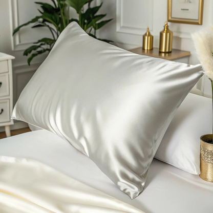 Taie d'oreiller en soie