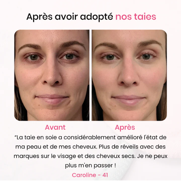 Taie d'oreiller en soie